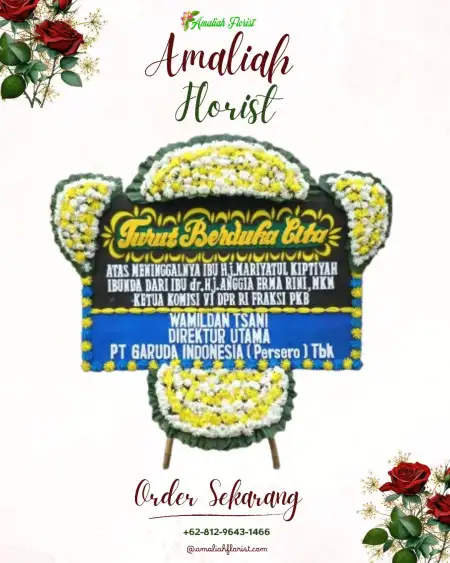 Papan Bunga Duka Tiga Dihaji